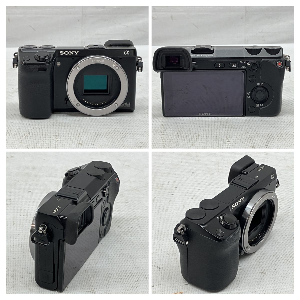 動作確認済 良品 SONY α NEX-7 SEL1855 レンズ セット SONY NEX-7 デジタル 一眼 カメラ SEL1855 E 18-55mm F3.5-5.6