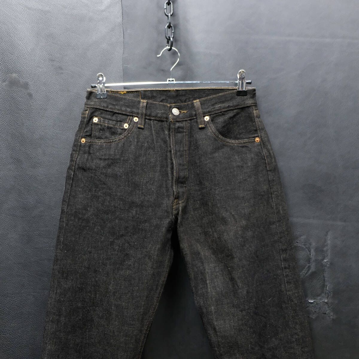 米国製 2000年製 Levi's 501 ブラックデニム 00s W30/約74cm 553