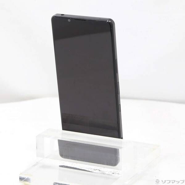 中古品〕 Xperia 1 III 256GB フロストブラック SO-51B docomo