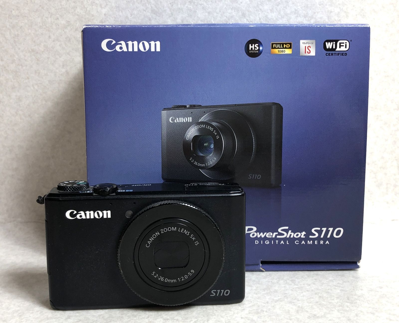 DH878 Canon キヤノン パワーショット S110 PowerShot デジカメ キャノン