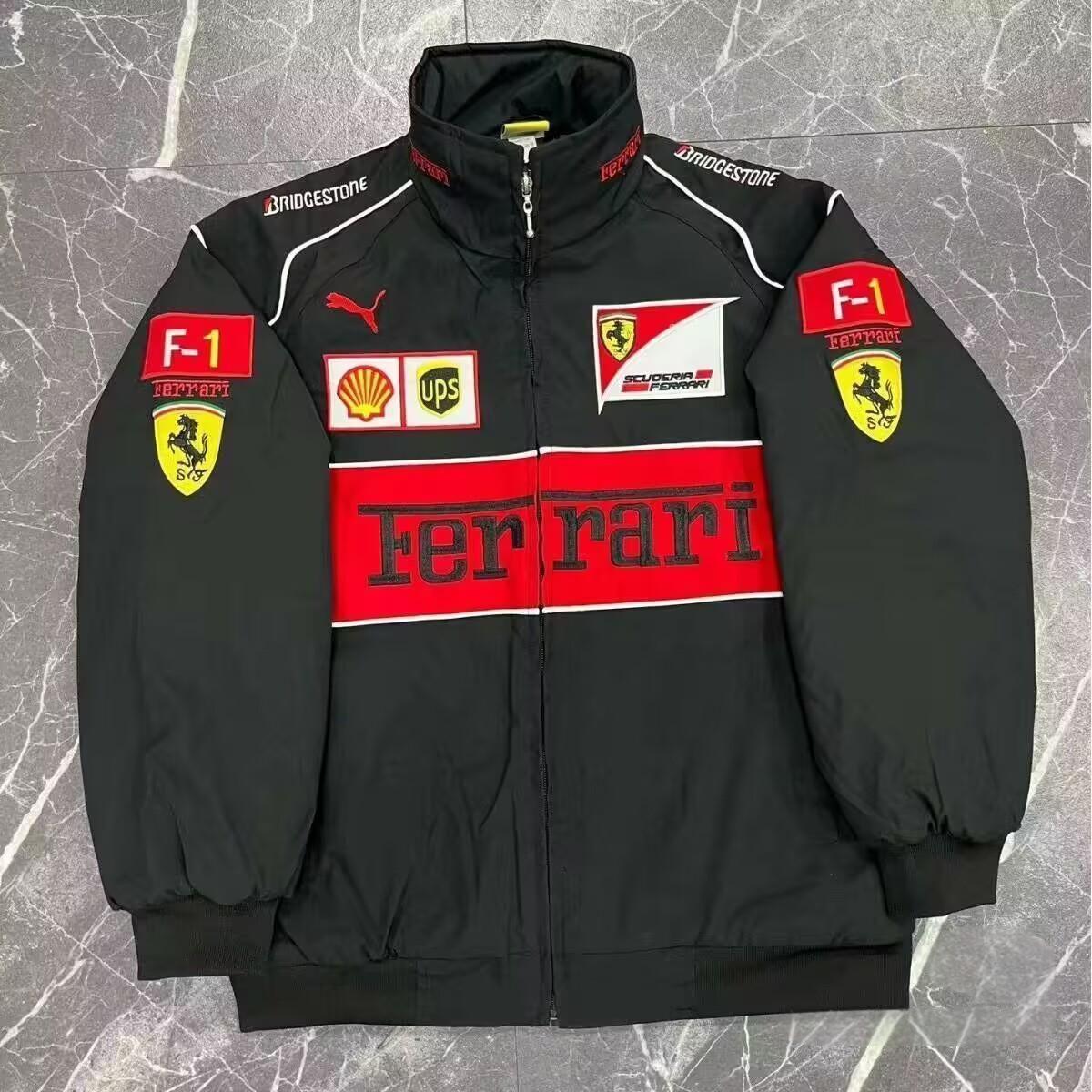 f1 ファッション Ferrari F1 ナイロンジャケット