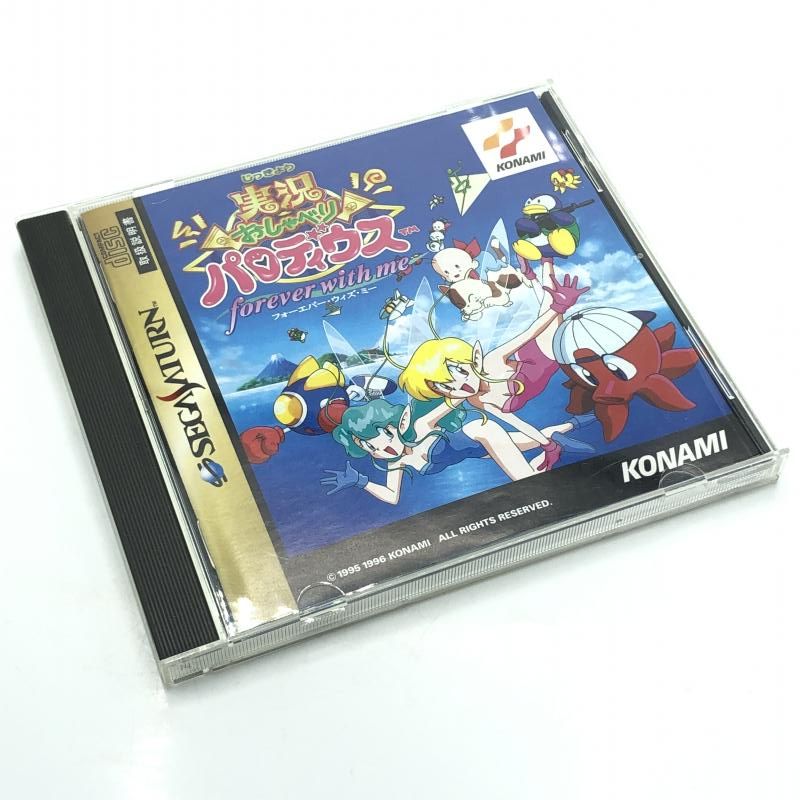 KONAMI - 新品未開封　実況おしゃべりパロディウス　セガサターン版 中古】SS）KONAMI/実況おしゃべりパロディウス/セガサターン[6