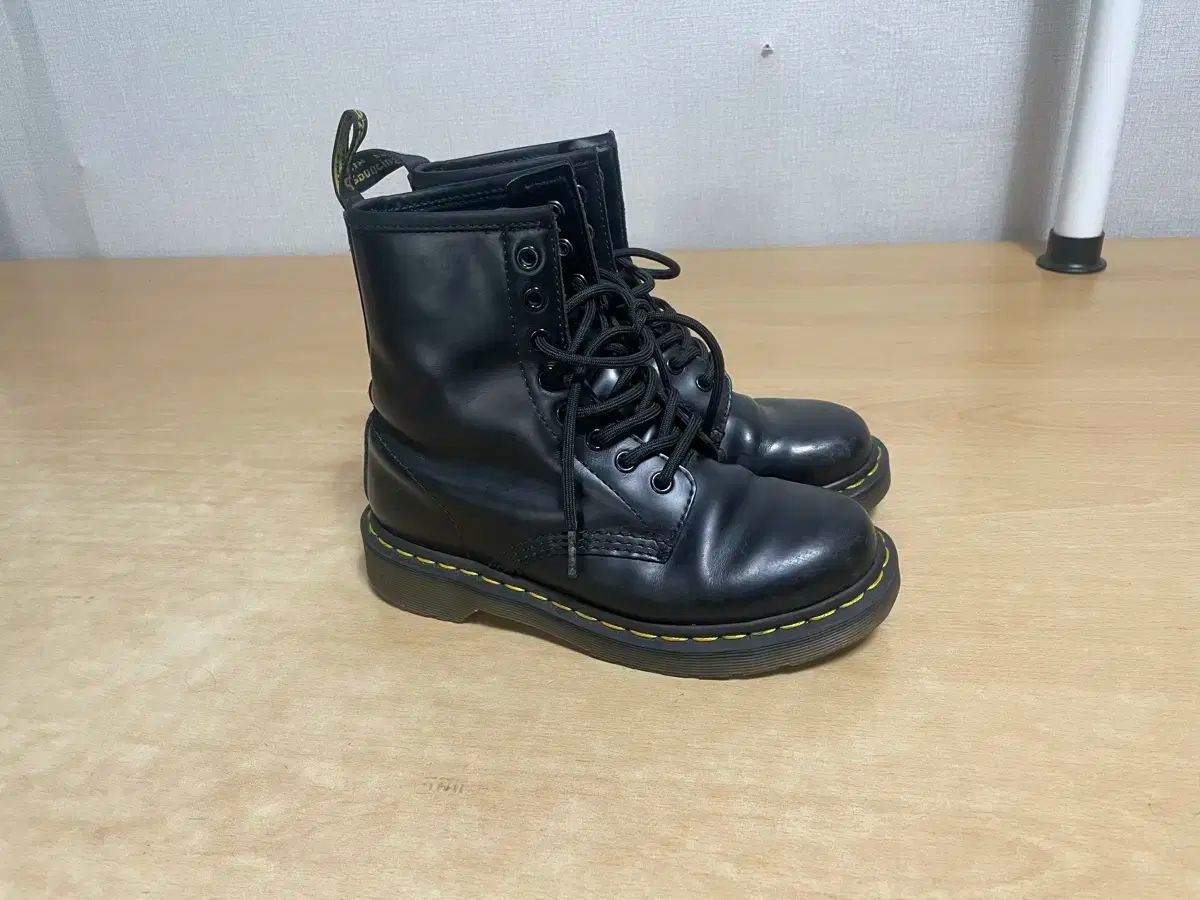DR. MARTENS ドクターマーチン 黒 ウォーカーブーツ ブーツ レディース サイズ EU37