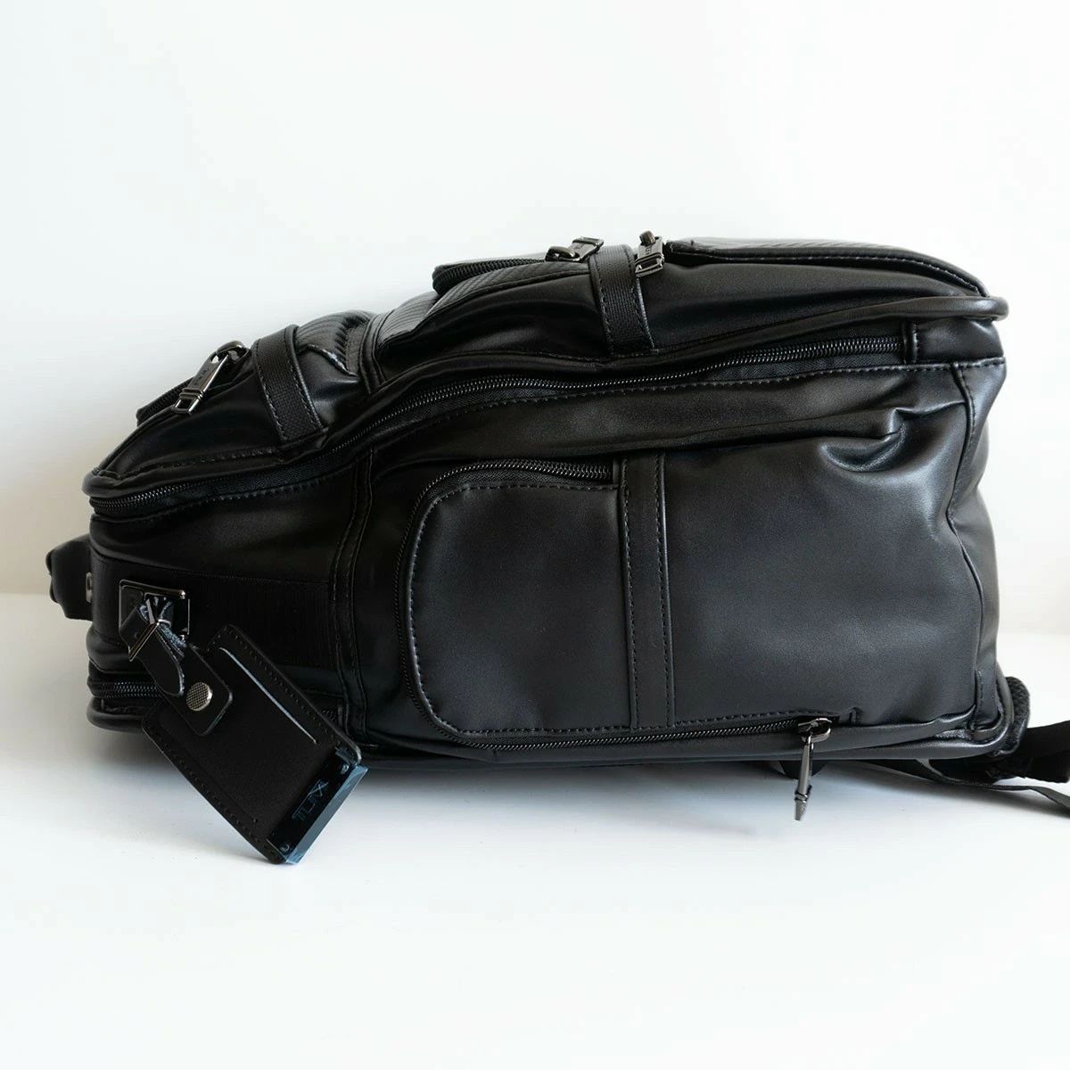 美品】 TUMI トゥミ 【2603579CB3/Alpha3】ブラック カーボン×レザー 
