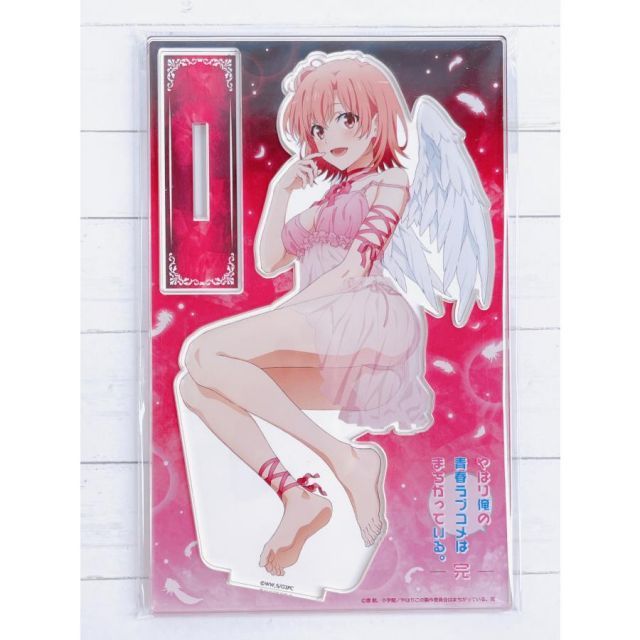 やはり俺の青春ラブコメはまちがっている。完  俺ガイル アクリルキャラスタンド アクリルスタンド 天使ver.  由比ヶ浜結衣