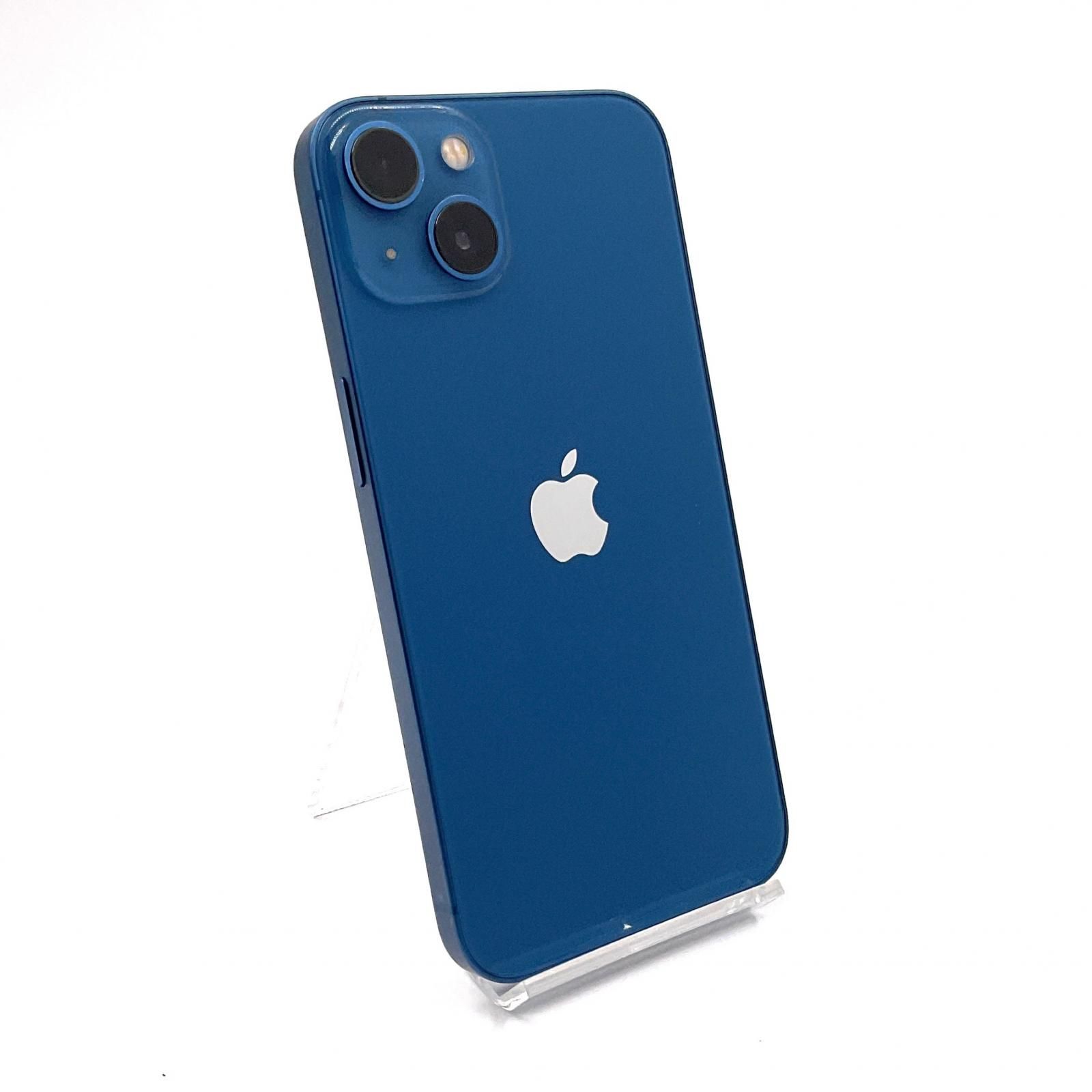 【全額返金保証】【最速発送】Apple iPhone 13 128GB ブルー 楽天モバイル 白ロム 動作確認済 82%