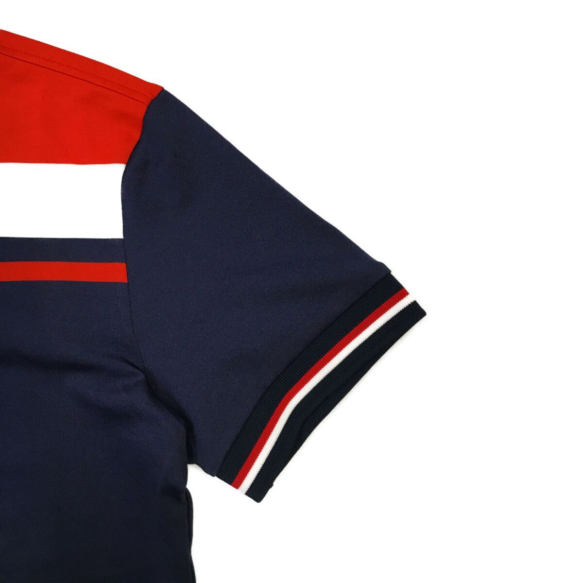 Admiral - coco 中古 アドミラルゴルフ Admiral Golf メンズ 半袖シャツ M 紺  ネイビー モックネック ストレッチ coco 中古 アドミラルゴルフ Admiral Golf メンズ 半袖シャツ M