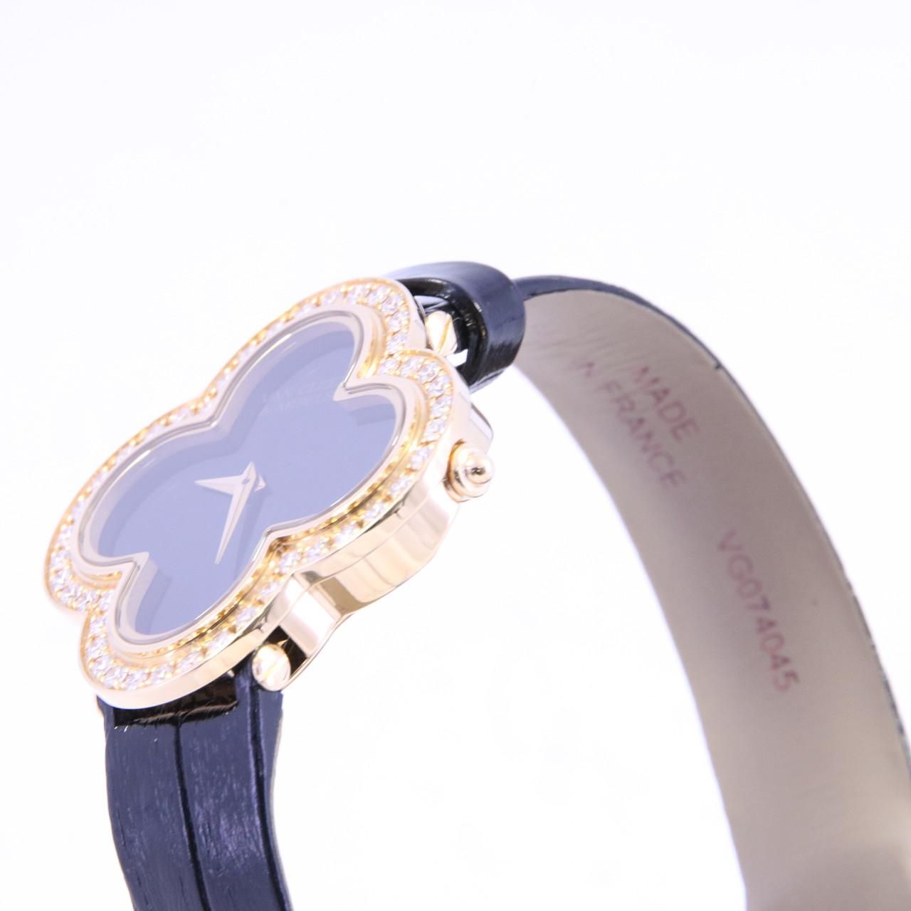 ヴァンクリーフ&amp;アーペル アルハンブラ YG/D 136374/VCARN5HZ00 YG クォーツ Van Cleef & Arpels - ヴァンクリーフ&アーペル アルハンブラ YG/D