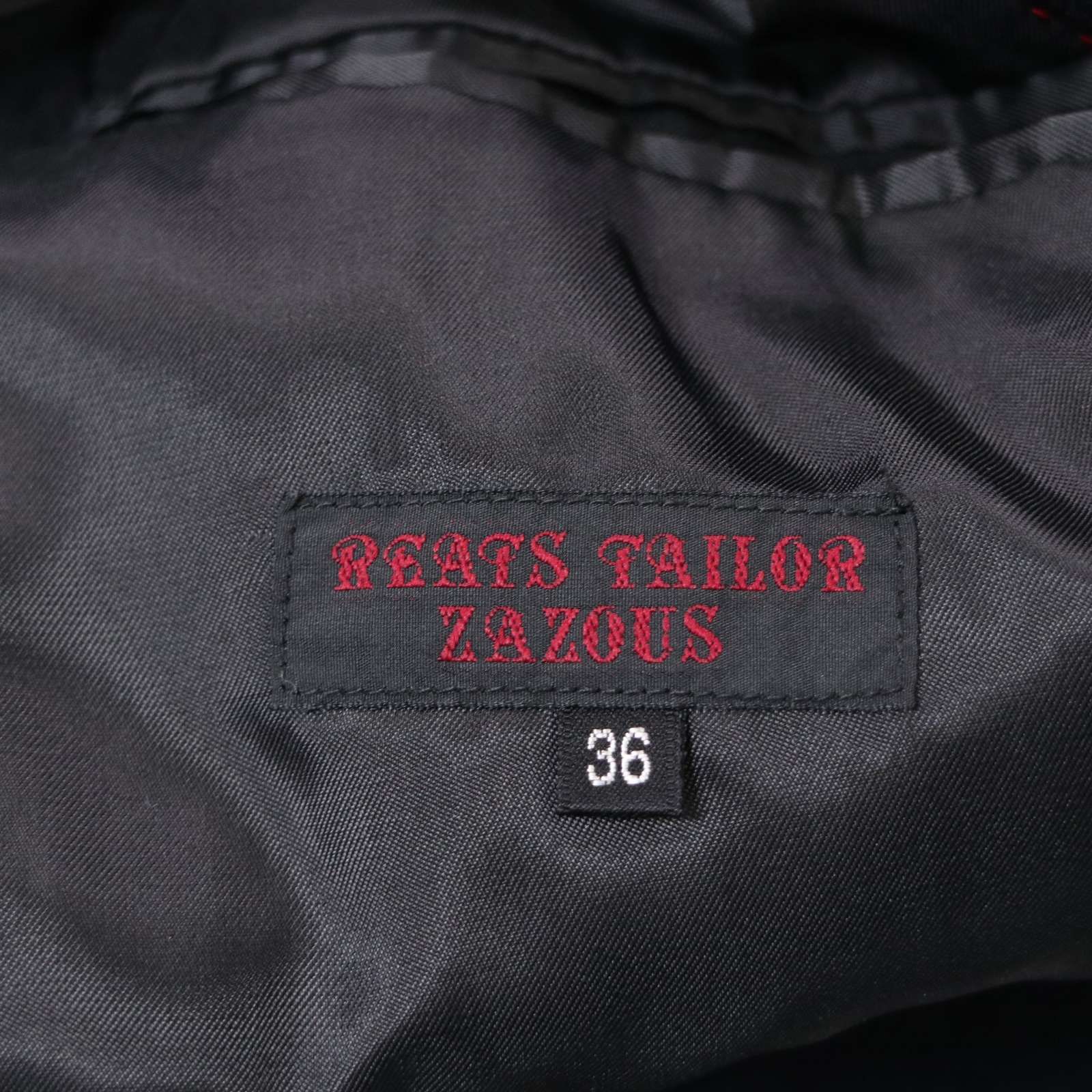 REATS TAILOR ZAZOUS リーツテイラーザズー 秋冬 金ボタン