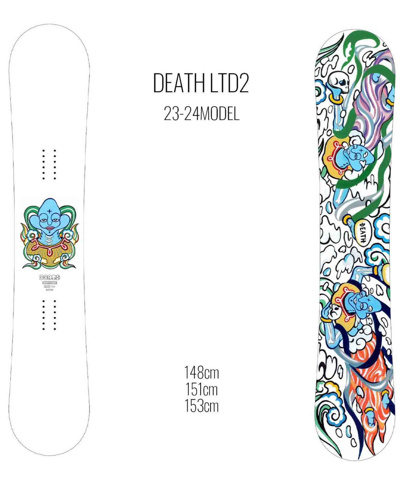 DEATH LABEL スノーボード 153cm | nate-hospital.com