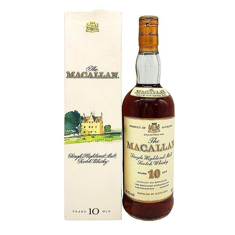 マッカラン 10年 旧 750ml マッカラン 10年 マチュアード イン シェリーウッド 旧ボトル