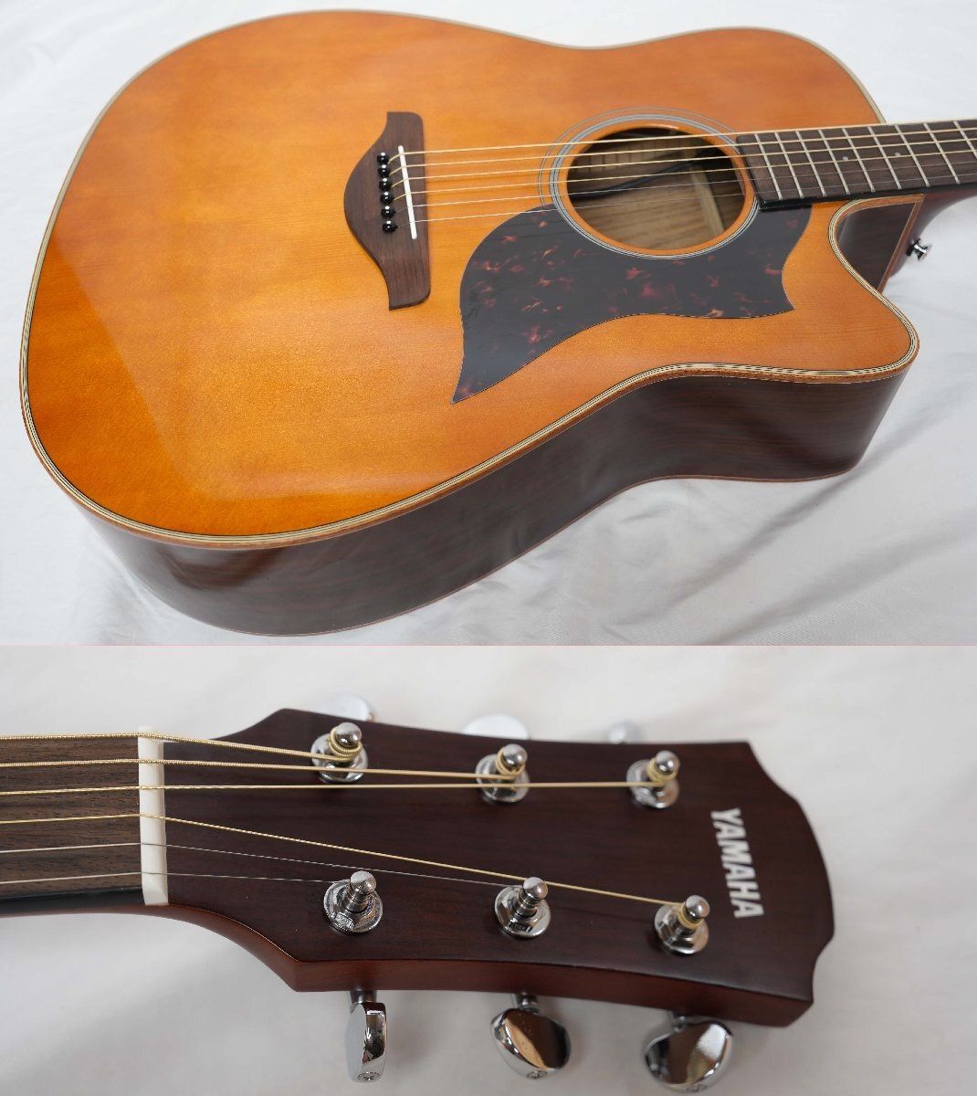 YAMAHA エレアコ＜A1R Natural トラッドウェスタンカッタウェイ＞ Amazon.com: Yamaha 6 String Series A1R Acoustic-Electric