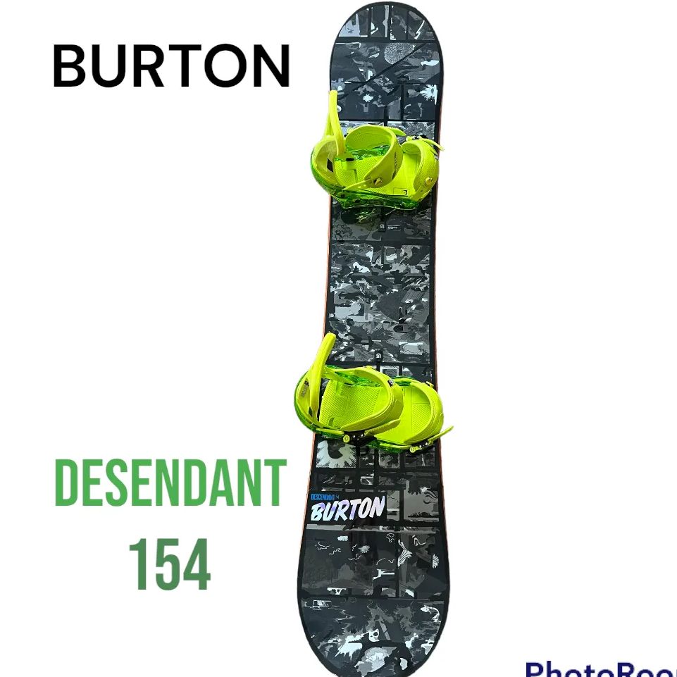 BURTON descendant 154 バートン custom バイン付-
