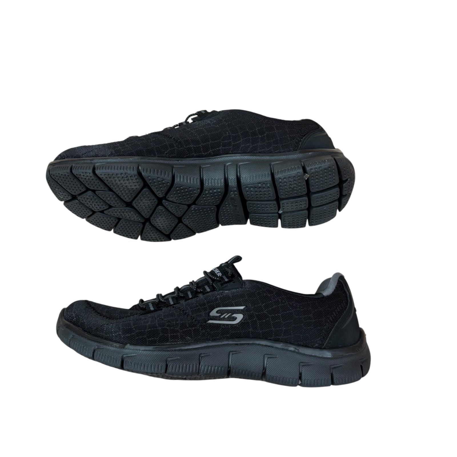 Z1414 SKECHERS スケッチャーズ スニーカー MEMORYFOAM ブラック