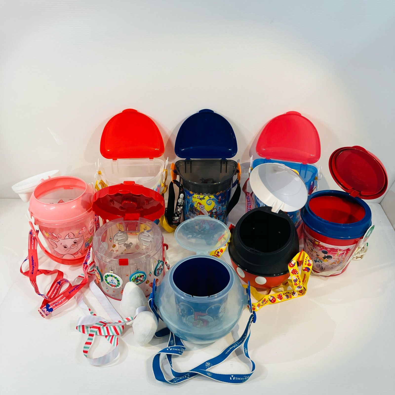 Disney ポップコーンバスケット　5点　まとめ売り ディズニー ポップコーンバスケット 5点 まとめ売り 2025年最新