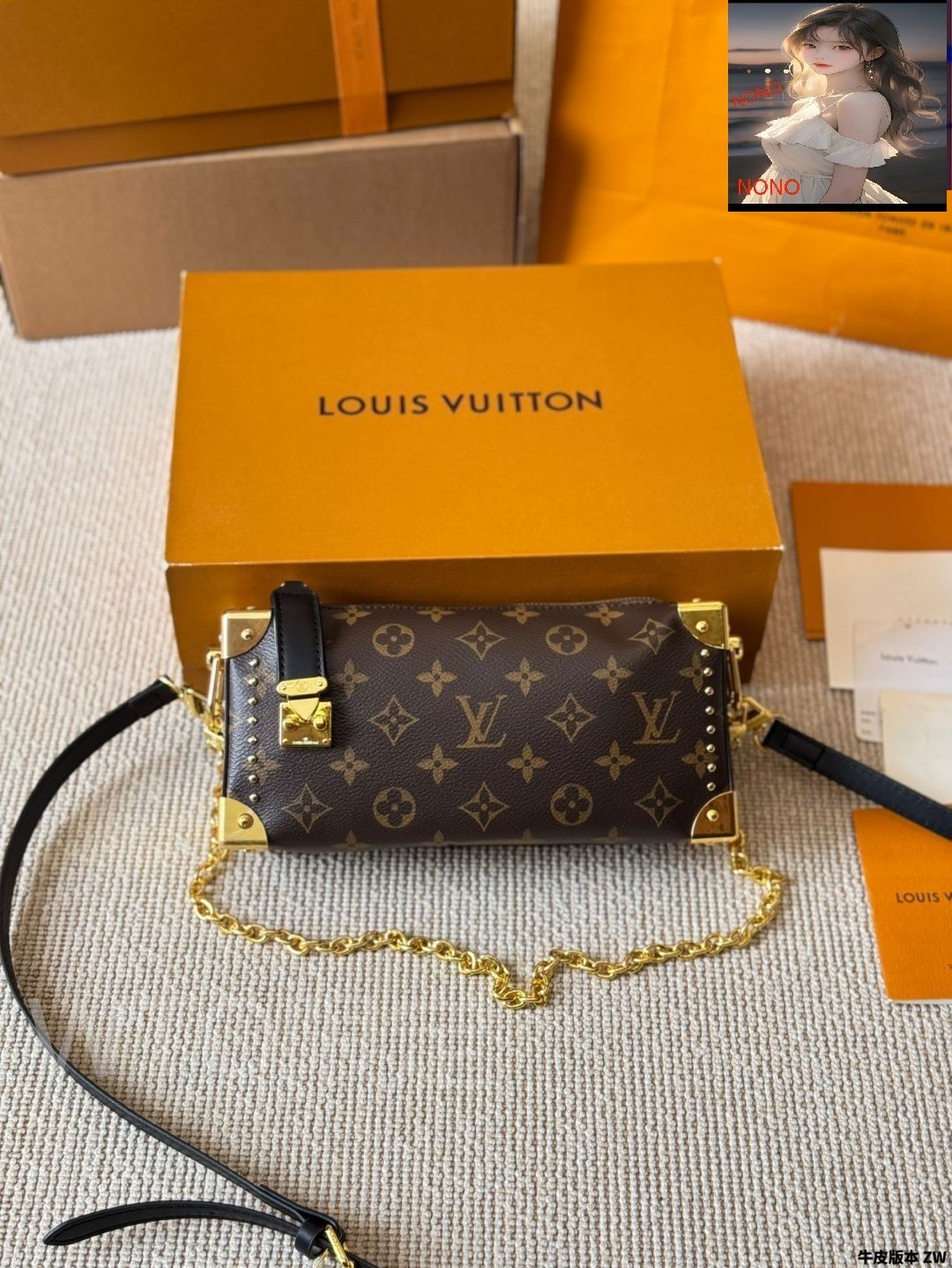 【ラグジュアリー♡】Louis Vuitton スリムトランクバッグ スリム トランク モノグラム｜ルイ・ヴィトン 公式サイト - M13147