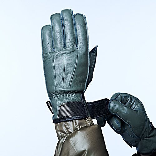 ヤマハ YAMAHA YAG66 ウォッシャブルレザーウインターグローブ カーキ S～XL FFCRYSTALESIA_COM