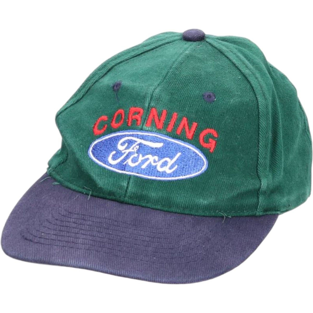 古着 OTTO Ford フォード アドバタイジング ツートン コーデュロイキャップ フリーサイズ相当|gaa005632