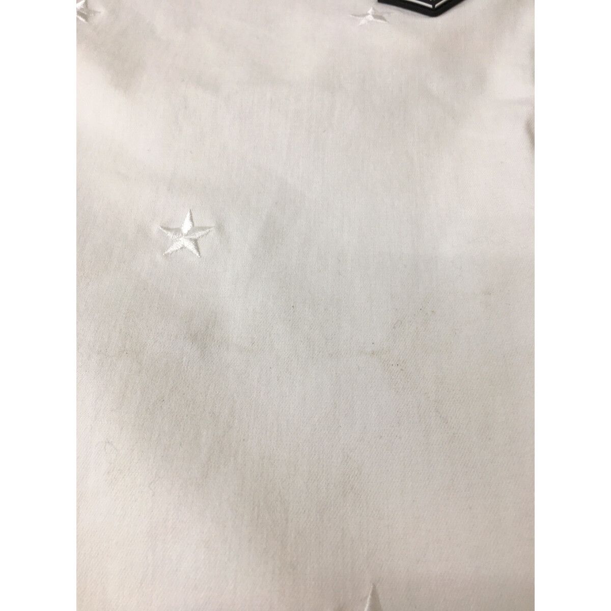 V12 - coco 中古 ヴィ・トゥエルヴ V12 メンズ パンツ S 白 ホワイト 星柄 総柄 中古 メンズ ヴィ・トゥエルヴ V12 パンツ S 白 ホワイト 星柄