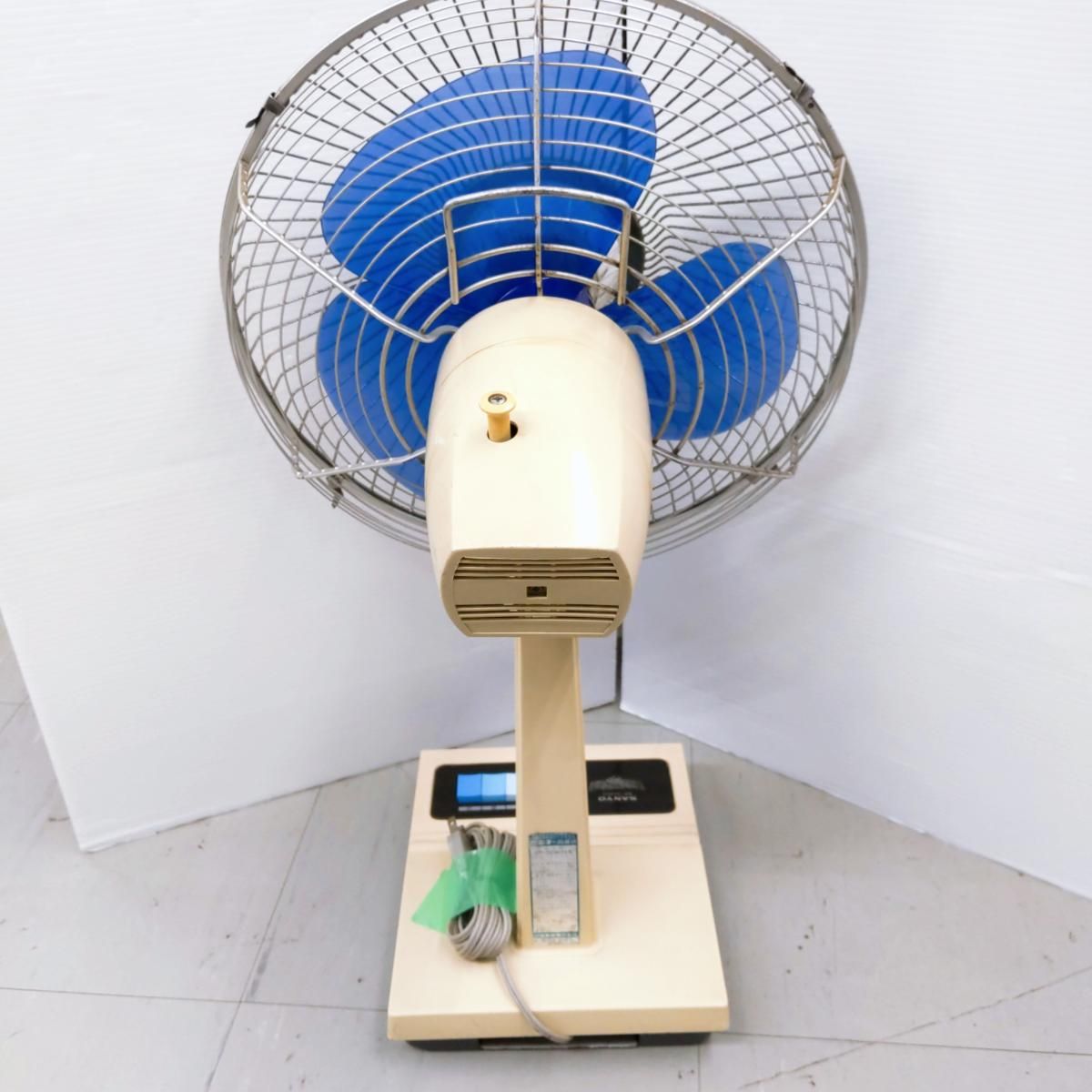 中古現状品】SANYO サンヨー 昭和レトロ扇風機 30センチ座敷扇 EF-30KD