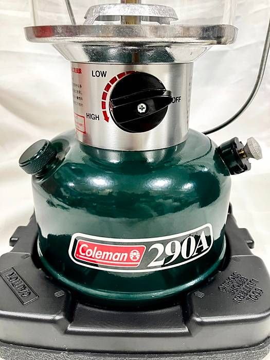  Coleman コールマン パワーハウス ランタン 290 A 製造2010 11 ケース付 ランタン ライト ランタン