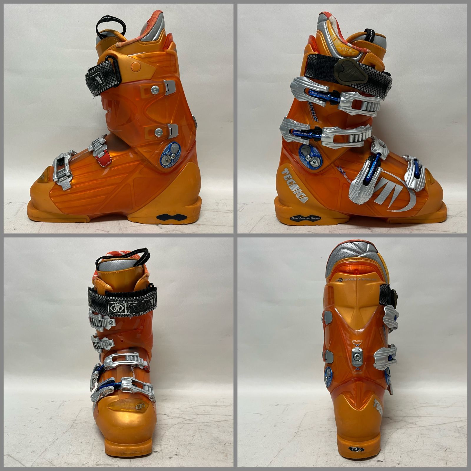 浜館58-143】 TECNICA テクニカ スキーブーツ DIABLO 24.5cm 【中古品