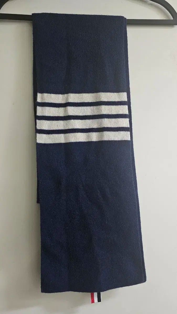 THOM BROWN(トムブラウン) カシミヤ マフラー ネイビー 販売