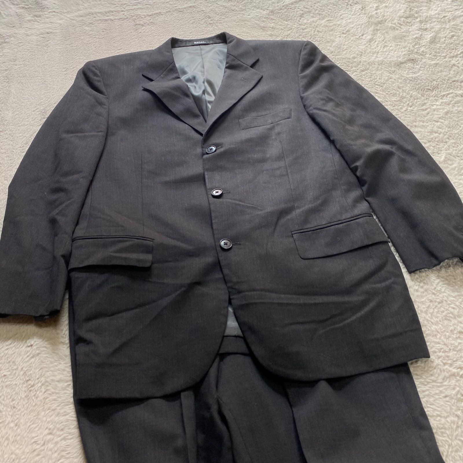 【TAKA:Q】タカキュー スーツ セットアップ SLIM FITグレーA6 TAKA:Q】タカキュー スーツ セットアップ SLIM FITグレーA6