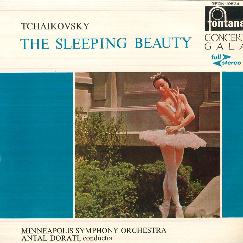 SFON-10534 チャイコフスキー　眠れる森の美女　fontana LP LP アンタル・ドラティ, ミネアポリ チャイコフスキー 眠れる森