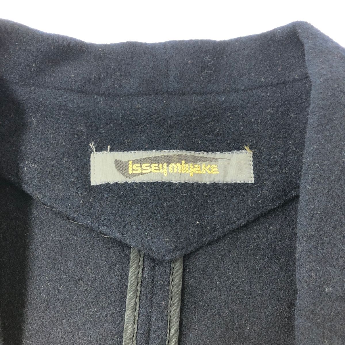 イッセイミヤケ　筆タグ　イカコート ISSEY MIYAKE イッセイミヤケ 筆タグ イカコート ジャケット
