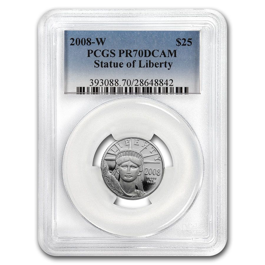 1|4 oz Proof American Platinum Eagle PR-70 PCGS Random Year
