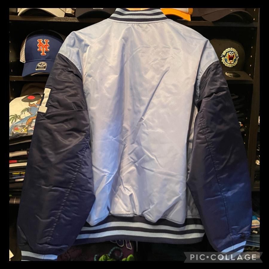 XLARGE BASEBALL LOGO VARSITY JACKET LtBLUE Lサイズ - メルカリ