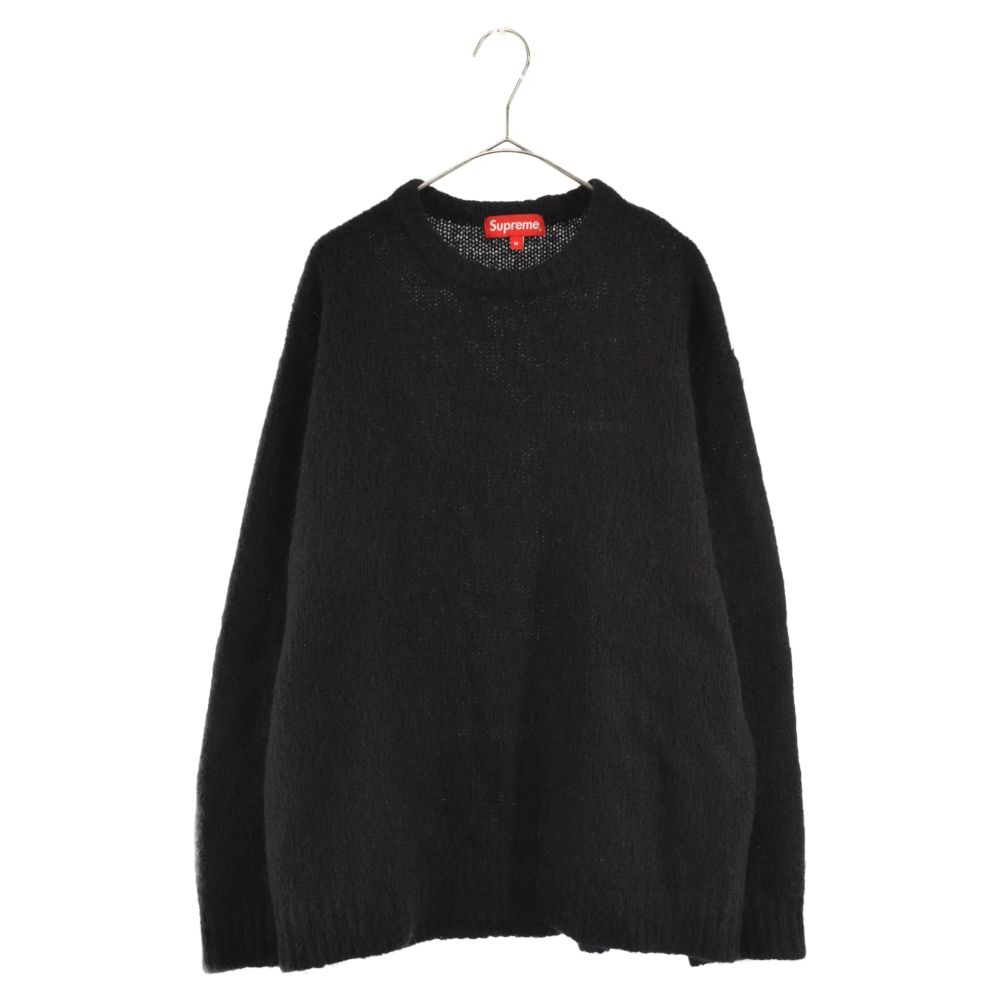 SUPREME (シュプリーム) 22AW Mohair Sweater モヘアニットセーター ブラック - メルカリ