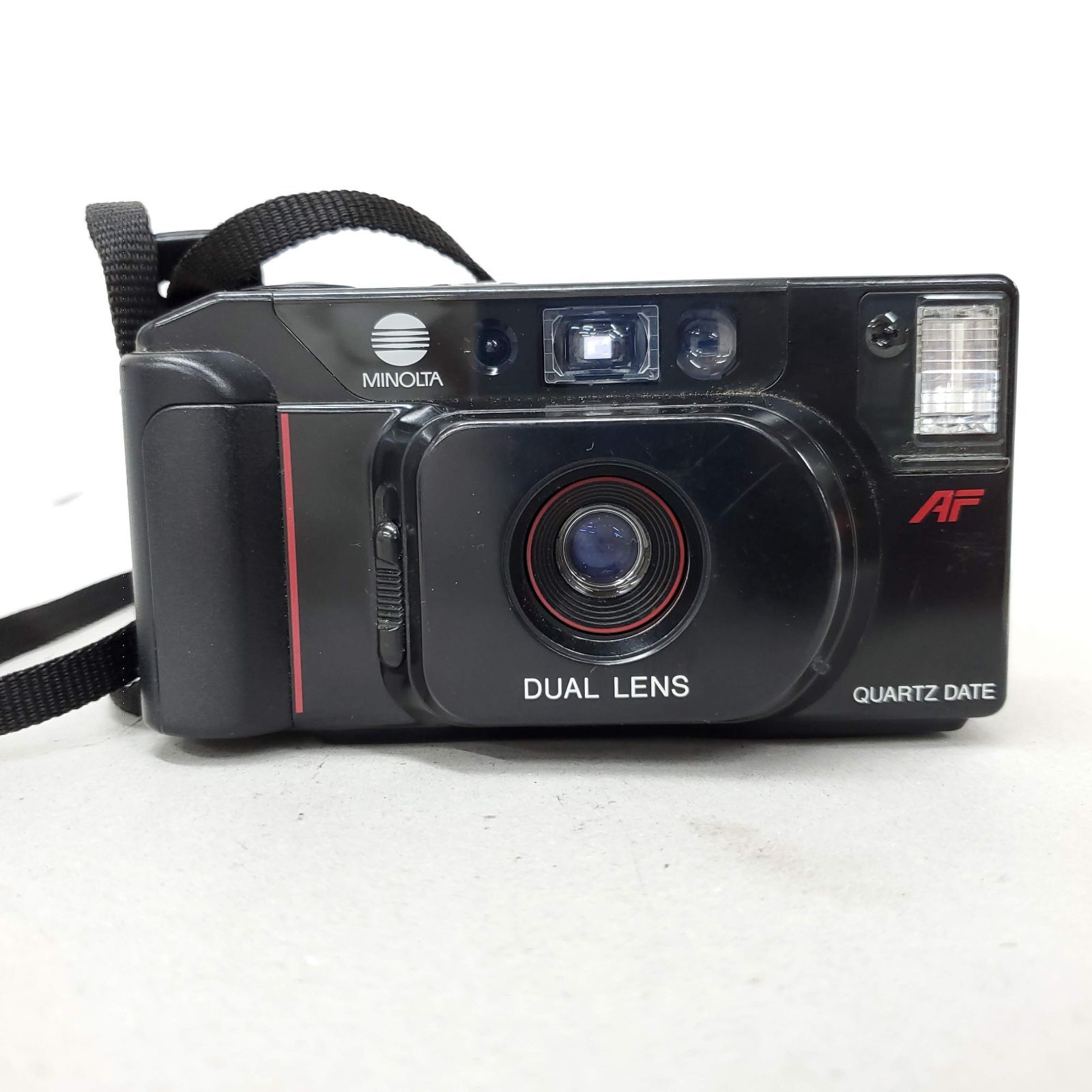 フィルムカメラ Minolta MAC-DUAL QUARTZ DATE F0902-6ID p 動作確認済】 Minolta MAC-DUAL QUARTZ DATE F0902-6ID - メルカリ