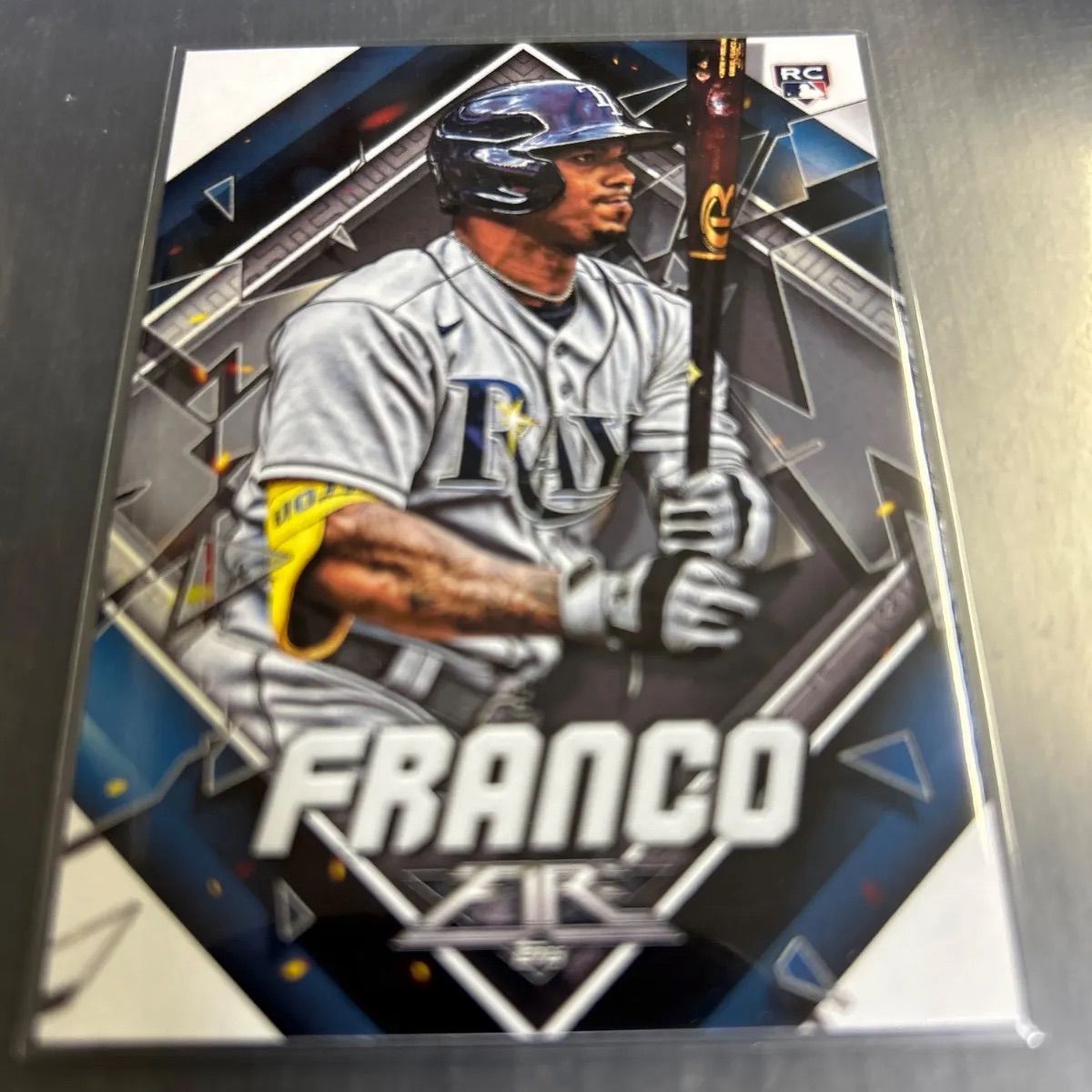 MLB 2022 Topps Fire ワンダーフランコ ルーキー タンパベイレイズ No 