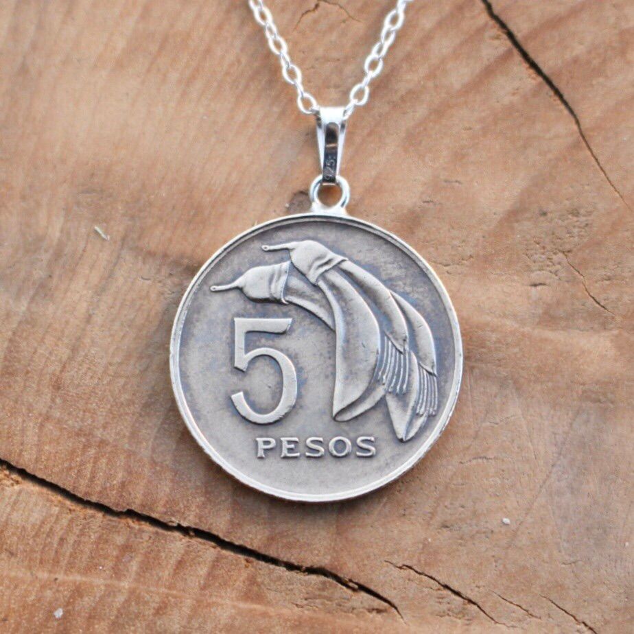 珍品 ウルグアイ大型コインペンダントトップ