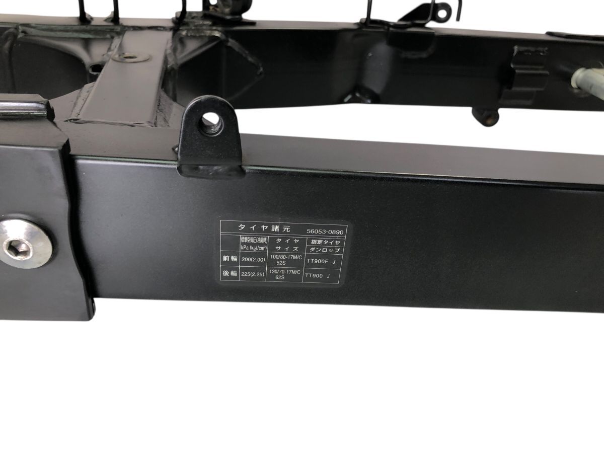 ニンジャ250SL BX250A 低走行4986km スイングアーム リアアクスルシャフト チェーンアジャスター スランダー 2742-M5431 BRIGHTFACE_UK