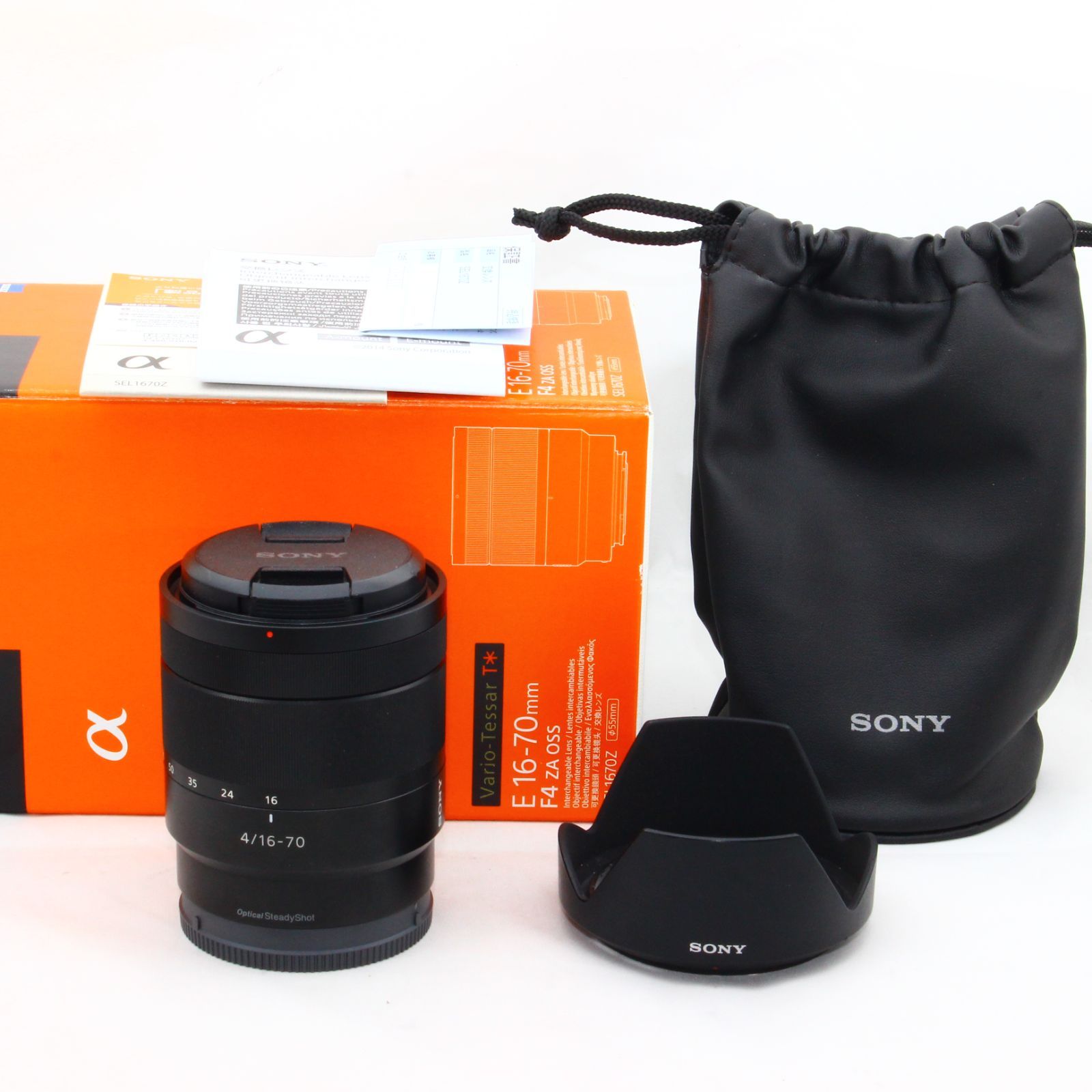 ソニー SONY 標準ズームレンズ Vario-Tessar T* E 16-70mm F4 ZA