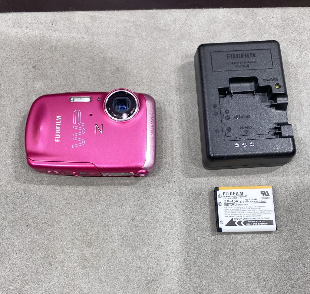 【動作確認】FUJIFILM FinePix Z33WP　ピンク Fujifilm FinePix Z33WP (Pink) Waterproof 10-megapixel