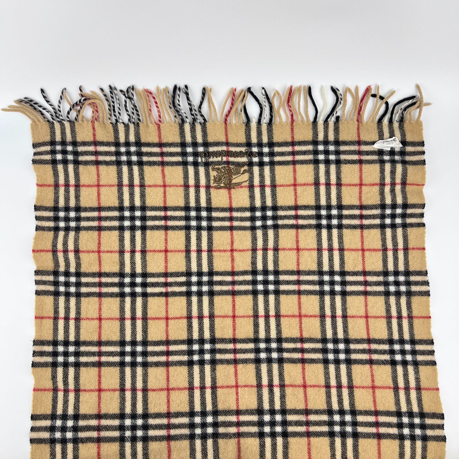 中古】BURBERRY バーバリー ノバチェック マフラー ウール マルチ