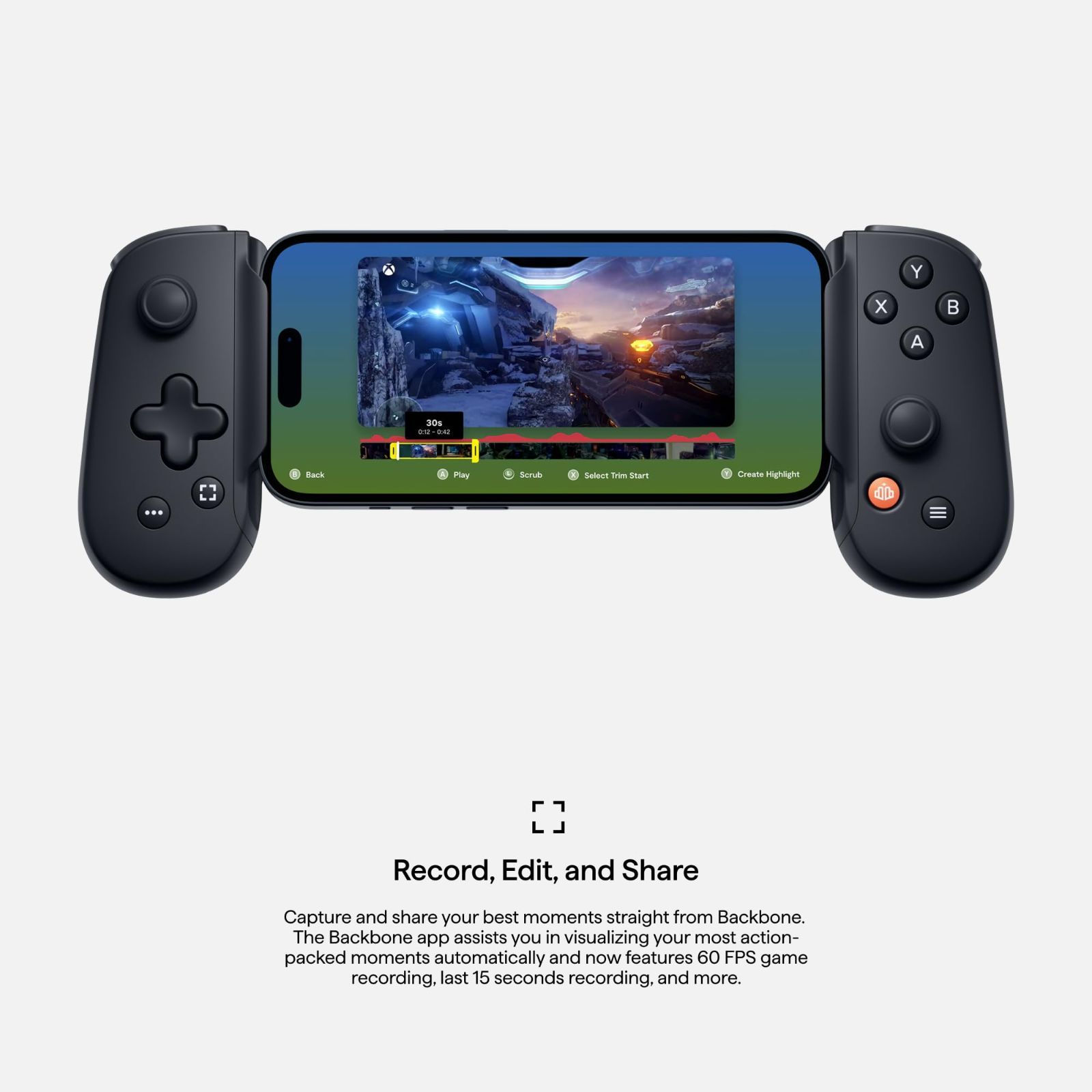 数量限定】BACKBONE One Mobile Gaming Controller for Android and ...