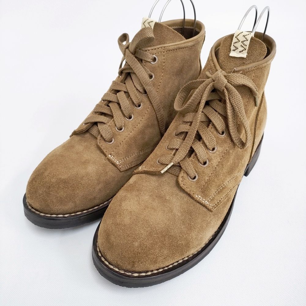 VISVIM BRIGADIER BOOTS-FOLK 定価178200円 サイズM9 0125102002005 ブーツ 25SS ブラウン メンズ ビズビム|ヴィズヴィム 5-0413G♪