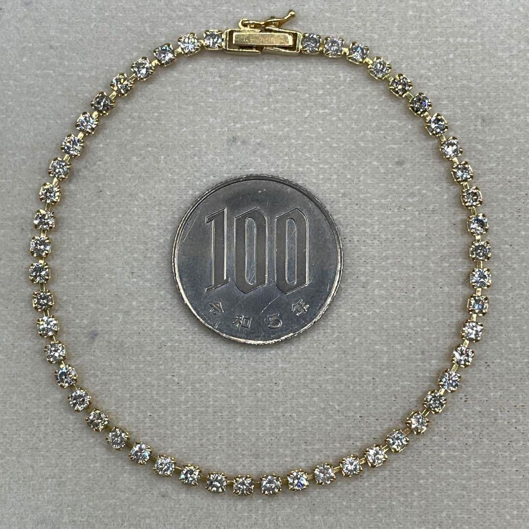 専用JH244★高級 ダイヤモンド2ct K18 ラインブレスレット 鑑付 JQ366☆高級 ダイヤモンド3ct K18 ラインブレスレット 鑑別付 - メルカリ