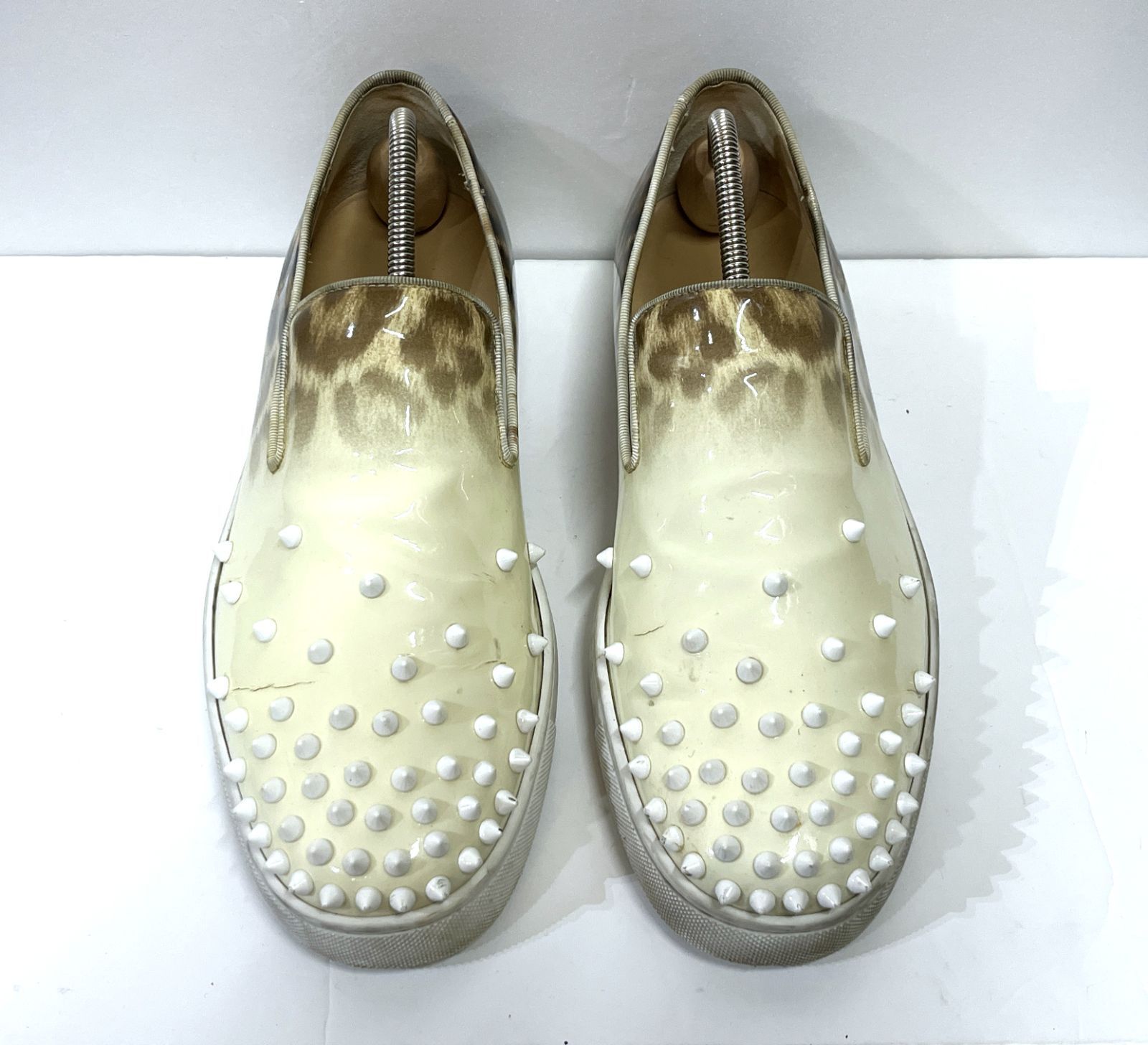 クリスチャンルブタン*青*ローファー/スリッポン/革靴*スタッズ スパイク 楽天市場】Christian Louboutin クリスチャン ルブタン 靴