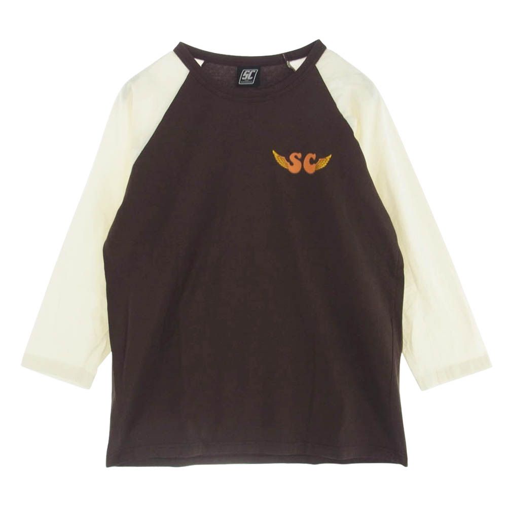 メンズ subculture サブカルチャー ラグランTシャツ カットソー 3