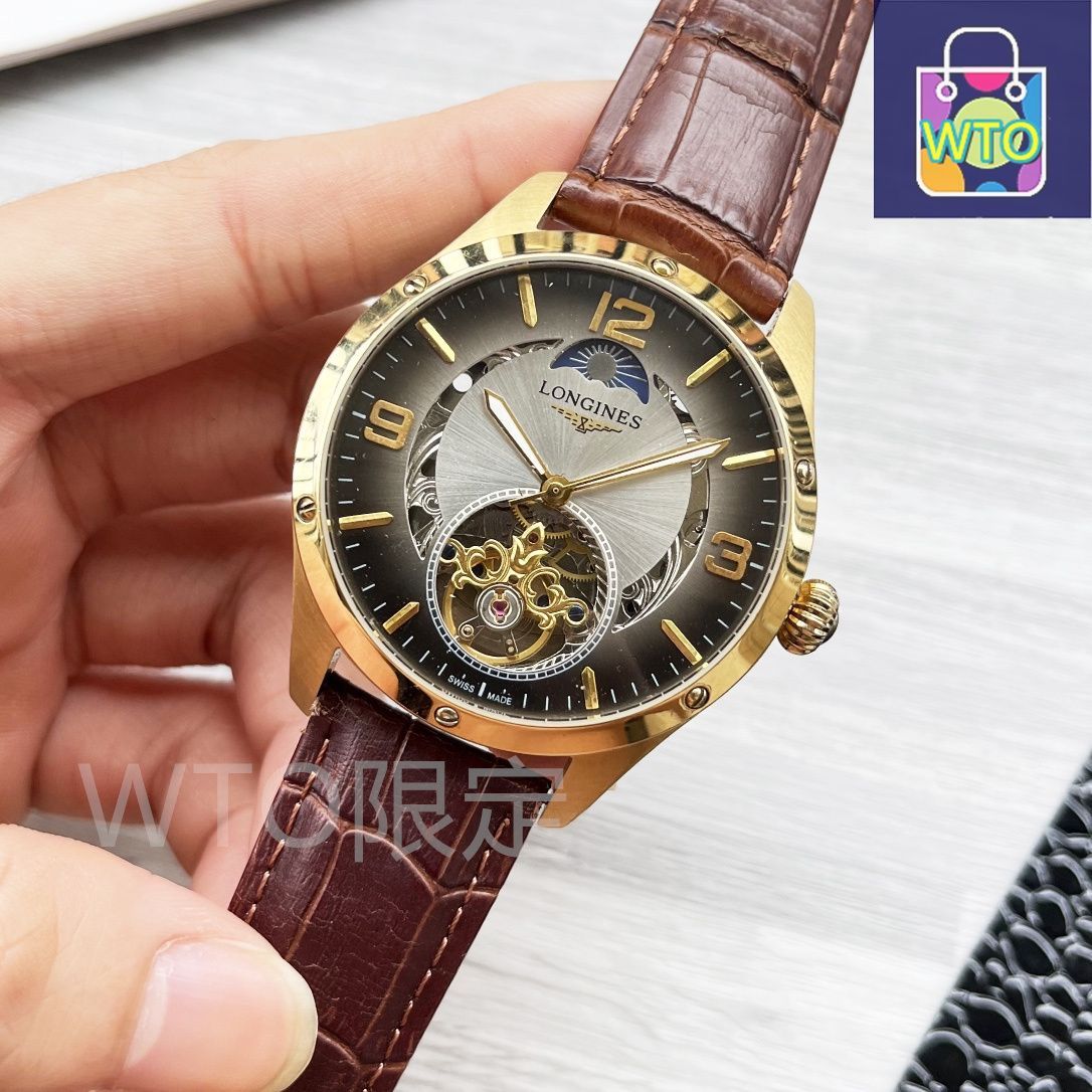  今日 Longines Grand Tourbillon ルキャブル男士腕時計 腕時計(デジタル) 時計