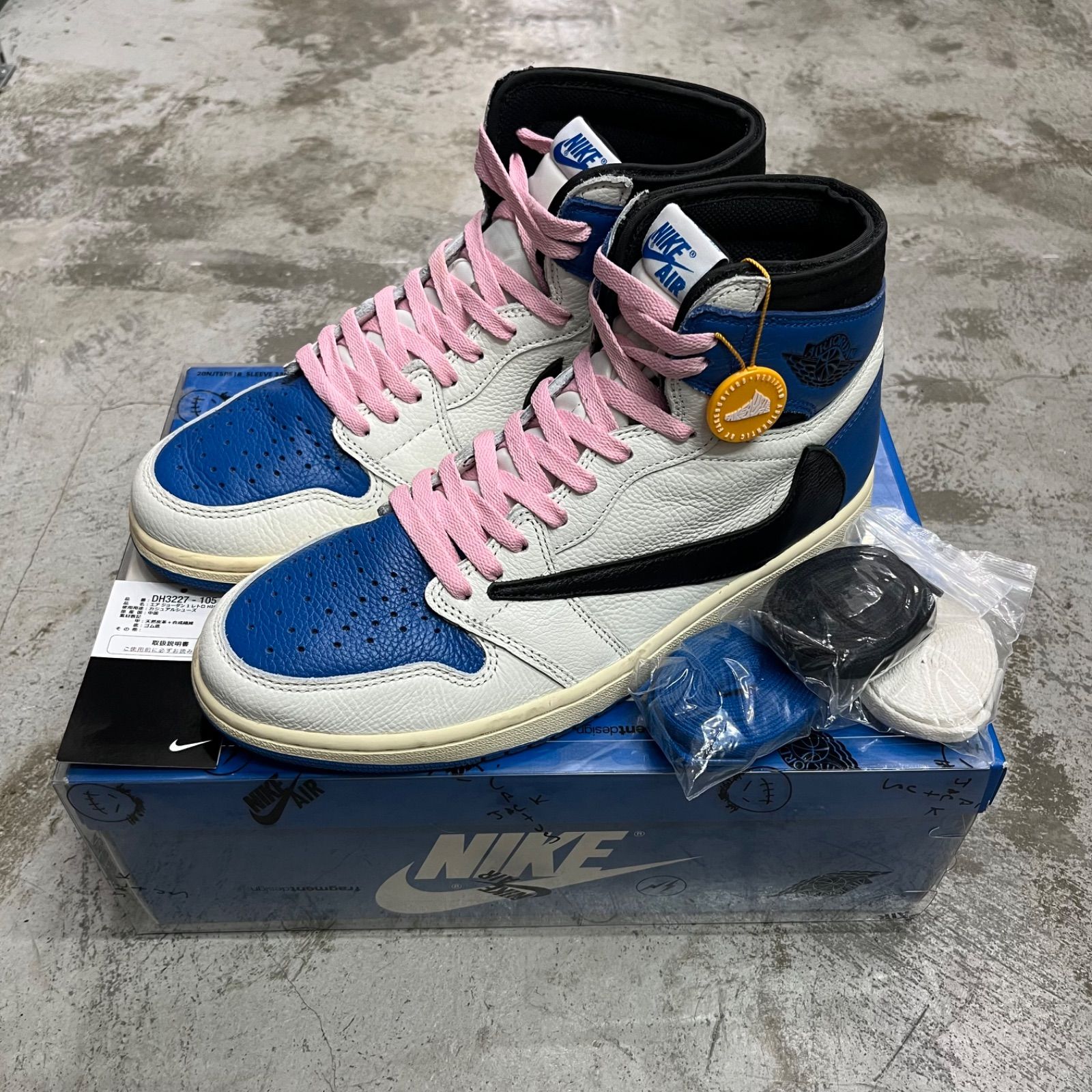 新品未使用27.0cmフラグメント×ナイキエアジョーダン1 2026年2月6日発売｜Fragment x Union x Air Jordan 1 High OGの