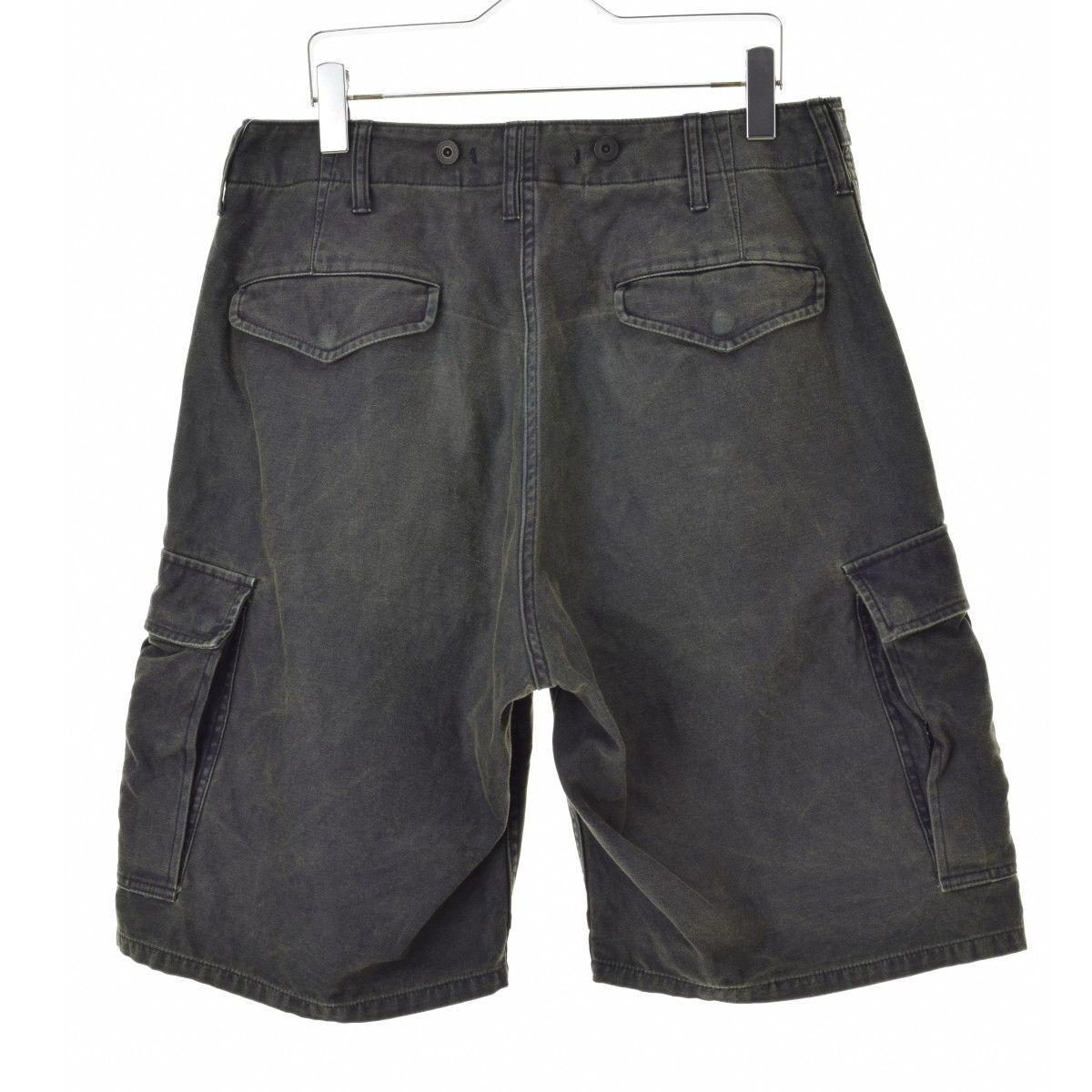 NIGELCABOURN】24SS 80480051212 ARMY CARGO SHORT - PEALING PRINT 