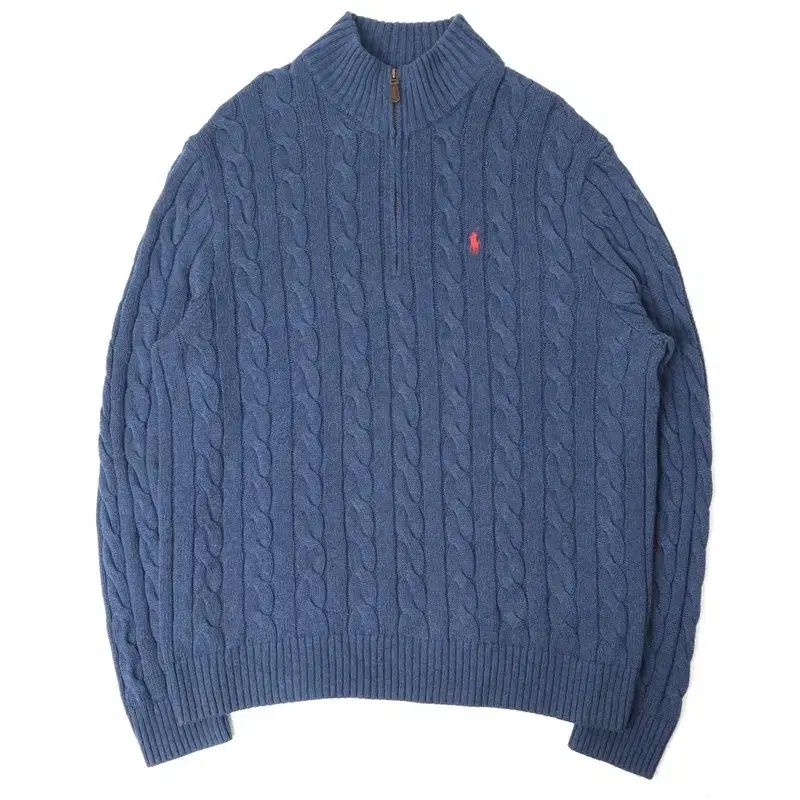 ポロ Ralph Lauren(ラルフローレン) ダーク 青 ケーブル ハーフ