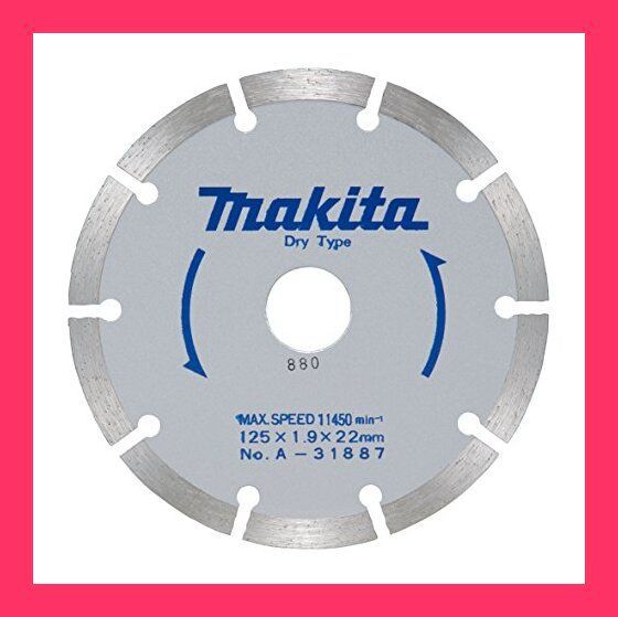 マキタ(Makita) ダイヤモンドホイール 外径125mm セグメント A-00038 マキタ(Makita) ダイヤモンドホイール 外径125mm タフウェーブ A-48016
